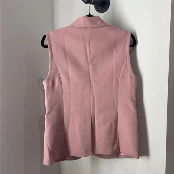 NWOT dusty pink MINA SELF vest - Picture 5 of 6